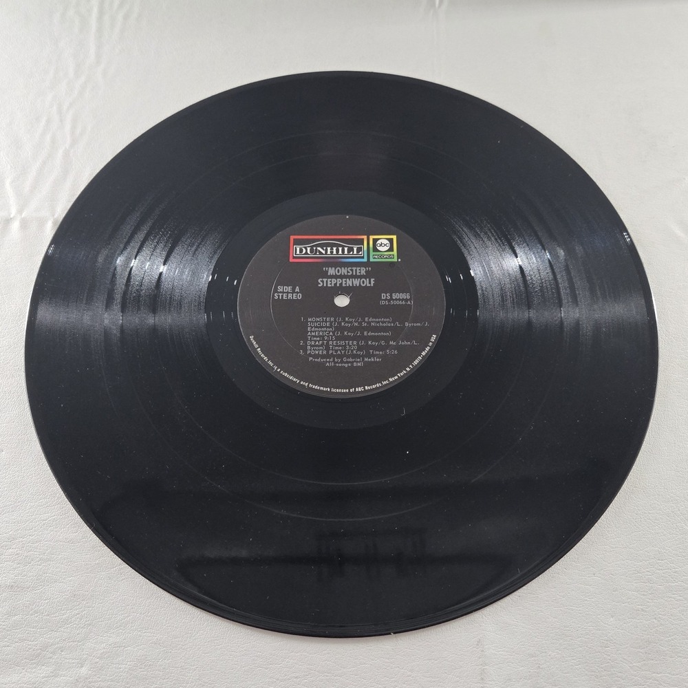 Steppenwolf Monster Dunhill Records Record LP Vinyl DS-50066 VG Tested Gatefold - Picture 11 of 14